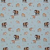 Baumwolljersey Life in the Forest by Christiane Zielinski - Wildschweine - 261 mint